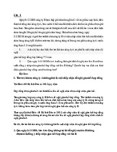 Bài tập tình huống luật dân sự | Trường Đại học Luật, Đại học Quốc gia Hà Nội