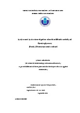 In vitro and in vivo investigation of antiurolithiatic activity of Ensete glaucum (Roxb.) Cheesman seeds extract | Bài báo cáo học phần Biology Technology | Trường Đại học Quốc tế, Đại học Quốc gia Thành phố Hồ Chí Minh