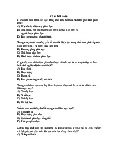 Tổng hợp câu hỏi mẫu Môn Giáo dục học | Đại học Vinh