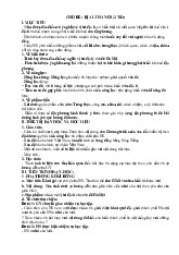 Giáo án ôn tập cả năm môn Địa lí 10