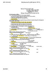 Mạng máy tính - Đề thi giữa kỳ (TN+TL)