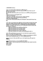 Ôn tập bộ Câu hỏi tự luận cho sinh viên môn kinh tế vĩ mô | Đại học Lao động - Xã hội