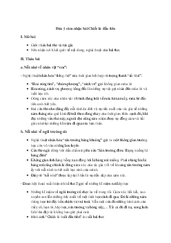 Cảm nhận bài thơ Chiếc lá đầu tiên | Văn mẫu lớp 10 Chân trời sáng tạo
