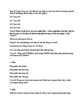 Câu hỏi và đáp án về Thể chế Kinh tế Thị trường Định hướng xã hội chủ nghĩa môn Kinh tế chính trị | Trường đại học Mở Hà Nội
