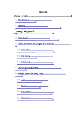 Báo cáo đồ án lập trình với Unity môn Công nghệ thông tin  | Trường đại học kinh doanh và công nghệ Hà Nội