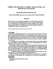 Bài nghiên cứu động vật học và không gian làm việc của robot
