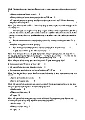 Đề cương ôn tập Môn Triết học Mác-Lênin | Đại học Sư Phạm Hà Nội