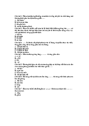 Chương 5: Trắc nghiệm kinh tế vĩ mô | Đại học Lao động - Xã hội