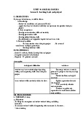 [TÀI LIỆU] Lesson 8: Looking back and project | UNIT 9: SOCIAL ISSUES