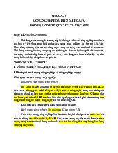 Chương 6 Công nghiệp hóa, hiện đại hóa & hội nhập kinh tế quốc tế của Việt Nam | Môn Kinh tế chính trị Mác-Lênin - Đại học Kinh Tế Quốc Dân