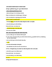 Câu hỏi trắc nghiệm môn Phân tích hoạt động kinh doanh | Trường Đại học Bách Khoa Hà Nội