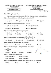 Đề khảo sát chất lượng giữa kì I năm học 2024-2025 môn Toán lớp 9