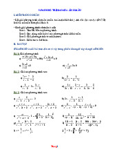 Bài Tập Toán 8 Bài Phương Trình Chứa Ẩn Ở Mẫu Có Lời Giải