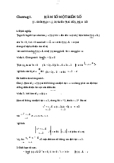 Giới hạn và sự liên tục - Giải tích | Trường Đại học Bách khoa Thành phố Hồ Chí Minh