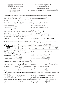 Đề thi học kỳ 2 Toán 10 năm 2018 – 2019 trường THPT chuyên Hà Nội – Amsterdam