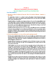 Case chapter 4 - Management Information System | Trường Đại học Quốc tế, Đại học Quốc gia Thành phố HCM