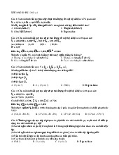 Cô Quỳnh - MCQs chương 3-4