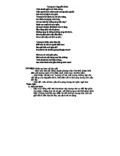 Nghiên cứu phân tích bài thơ "Tương tư" của Nguyễn Bính - TÁC PHẨM 101