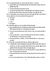 Câu hỏi trắc nghiệm giữa kỳ có đáp án ôn tập môn Chủ nghĩa xã hội khoa học | Trường Đại học Tôn Đức Thắng