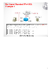 Access Control List - Example 1