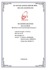 Báo cáo Phân tích bình luận đánh giá chất lượng sách môn Nhập môn Khoa học dữ liệu | Học viện Công Nghệ Bưu Chính Viễn Thông