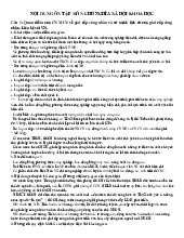 Đề cương môn Chủ nghĩa xã hội khoa học  trường đại học kinh tế thành phố Hồ chí minh