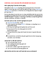 Tổng Hợp Slide Khởi Nghiệp Kinh Doanh C1-C5 - Giá Trị và Chiến Lược | Đại học Văn Lang