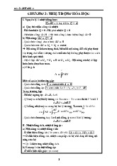 Đề cương môn hoá đại cương- Trường Đại học bách khoa - Đại học đà nẵng.