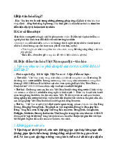 Đề cương môn Đại cương văn hóa - Trường Đại học lao động -  xã hội