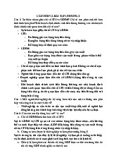 Đề cương môn kinh tế vĩ mô – khoa học  Trường Đại học bách khoa - Đại học đà nẵng.