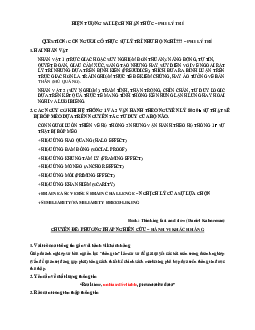 Tổng hợp môn hành vi - tổng hợp kiến thức hành vi khách hàng | Quản Trị Kinh Doanh |  Trường đại học Nha Trang