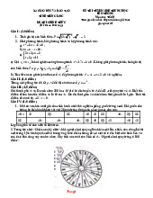 Đề Tuyển Sinh 10 Môn Toán Sở GD Tiền Giang 2025-2026 Có Đáp Án