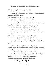 Đề cương môn Toán cao cấp - Trường Đại học lao động -  xã hội.