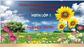 Giáo án điện tử Hoạt động trải nghiệm 1 bài 4 Chân trời sáng tạo : Yêu thương con người