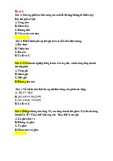 Đề số 1 - Luyện Tập Về Đường Giới Hạn Khả Năng Sản Xuất môn Kinh tế vi mô | Trường Đại học Kinh Tế Quốc Dân