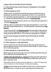 Chương 1: Vấn Đề Cơ Bản Về Giáo Dục Xã Hội và Tính Giai Cấp