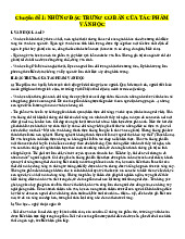 Chuyên đề 1 - Những Đặc Trưng Cơ Bản Của Tác Phẩm Văn Học