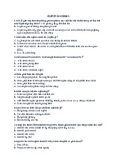 Trắc nghiệm ôn tập Triết học Chương 2 | Đại học Nội Vụ Hà Nội