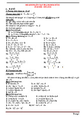 Đề Cương Ôn Tập Toán Lớp 8 Học Kỳ 2 Năm 2025 – 2026