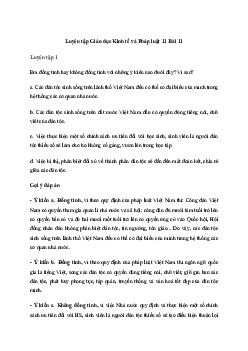 Giải Kinh tế và pháp luật 11 Bài 11: Quyền bình đẳng giữa các dân tộc | Kết nối tri thức