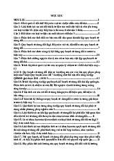 Tài liệu ôn thi Địa chất và quy hoạch sử dụng đất môn Quy hoạch sử dụng và bảo tồn tài nguyên | Đại học Kinh tế Quốc Dân