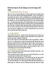 Bài thu hoạch về nội dung an ninh mạng mới nhất