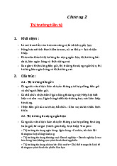 Chương 2 thị trường tiền tệ môn Kinh tế tài nguyên | Học viện Nông nghiệp Việt Nam