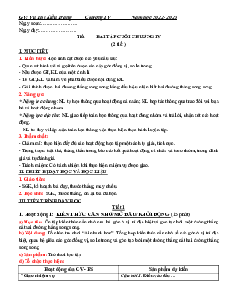 Giáo án Toán 7 C4 - Bài tập cuối chương 4 | Cánh diều
