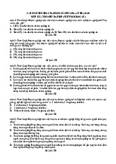 Câu hỏi thi trắc nghiệm môn Luật doanh nghiệp | Trường Đại học Kinh Doanh và Công Nghệ Hà Nội