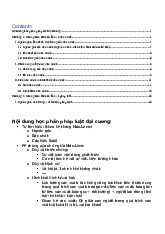 Ghi Chép Pháp Luật Đại Cương - Thông Tin Cơ Bản | Pháp Luật Đại Cương | Trường Đại học Hà Nội