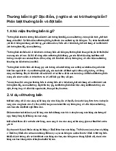 Thường biến là gì? Đặc điểm, ý nghĩa và vai trò thường biến? Phân biệt thường biến và đột biến