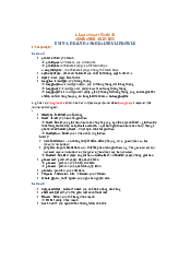 Semester 1 Review English A2 | Đại học Sư Phạm Hà Nội