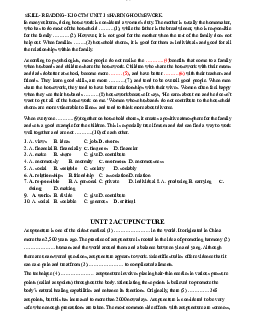Gapfill Skill Reading U15