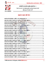 Bộ đề thi cuối kì môn giải tích 1 | Đại học Bách khoa Hà Nội